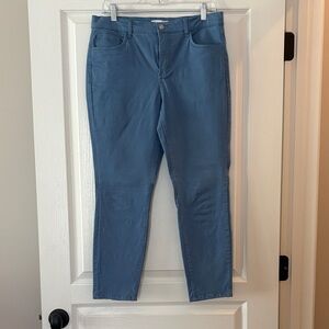 LOFT Skinny Jeans in Dusty Blue
